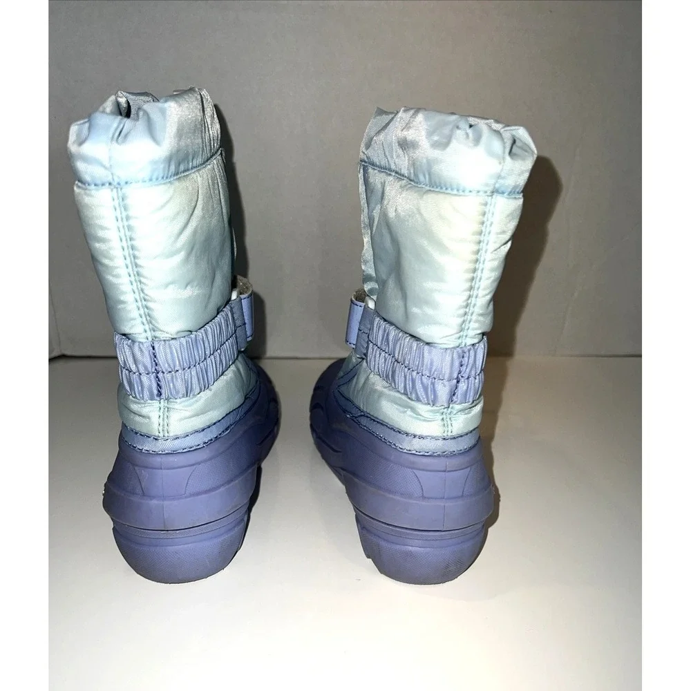 Sorel Disney‎ Flurry Frozen Elsa Snow Boots  Toddler Girls 11 Purple Waterproof